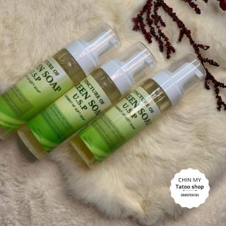 GREEN SOAP 200ml - Nước rửa vệ sinh hình xăm