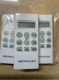 Điều khiển điêu hoà LG tặng pin