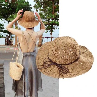Mũ cói tiểu thư đi biển