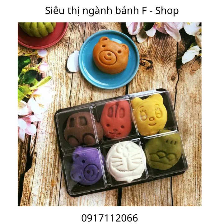 Dụng cụ làm bánh - Khuôn làm đồ ăn dặm cho bé, khuôn Bento