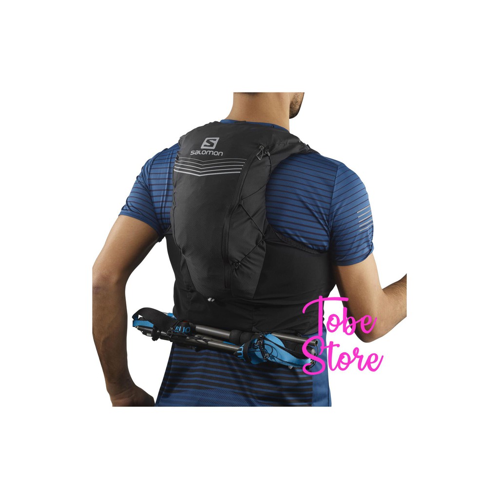 Vest chạy bộ Salomon ADV SKIN 12 phù hợp chạy bộ đường dài, địa hình, leo núi