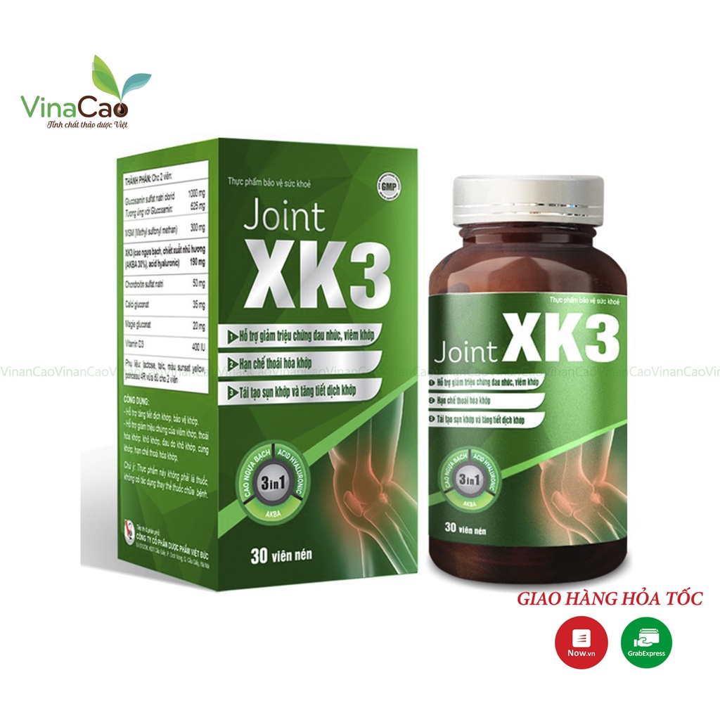 JOINT XK3 - XƯƠNG KHỚP HẾT ĐAU CÙNG NHAU SỐNG KHOẺ