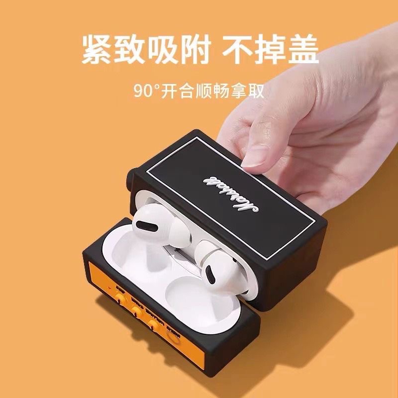 Case Airpod 1 2 3 2021 | Pro | Pro 2 2022 Marshall Kilburn - Vỏ bọc Cover đựng tai nghe không dây Airpods Loa nghe nhạc