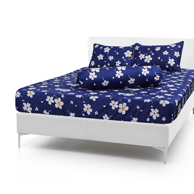 Bộ Drap Cotton Poly hàn quốc 1M6 X 2M [4 MÓN } được chọn màu | BigBuy360 - bigbuy360.vn