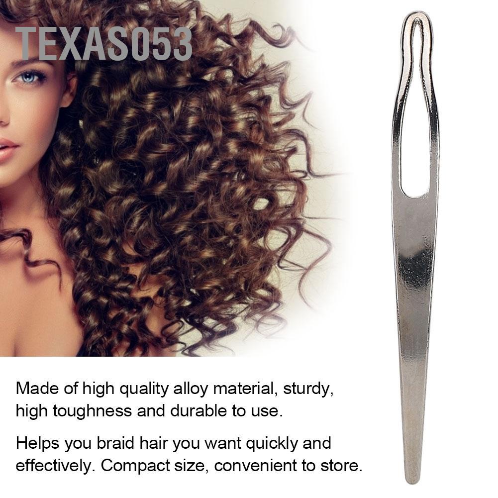 [Hàng mới về] Bộ 2 cái móc đan tạo kiểu tóc cuốn lọn dài