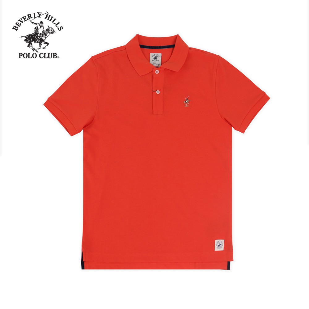 Beverly Hills Polo Club - Áo polo Ngắn tay Nam Slimfit Cam ngói OT- BHPC PMSSS20TL040