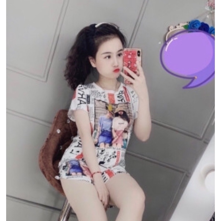 Bộ 3D mặc nhà co giãn