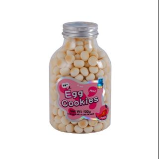 Bánh Men Ăn Dặm Cho Bé 6 Tháng Tuổi Egg Cookies IBO 100g Vị Đào