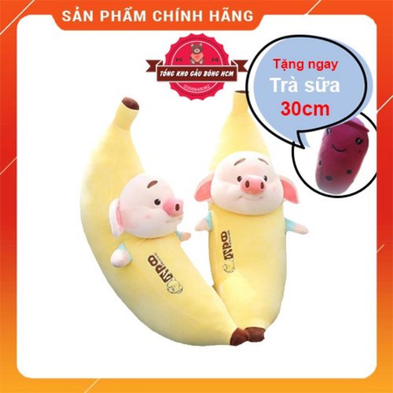 [MUA 2 TẶNG 1]Gối Ôm😉Gấu Bông 😊freeship quả chuối tiktok nhồi bông