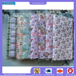 [GIÁ SẬP SÀN] 10 Tờ Giấy gói quà,Giấy dán tường,gói hoa Loại To KT 50x70cm [ VPP Giá Sỉ ]