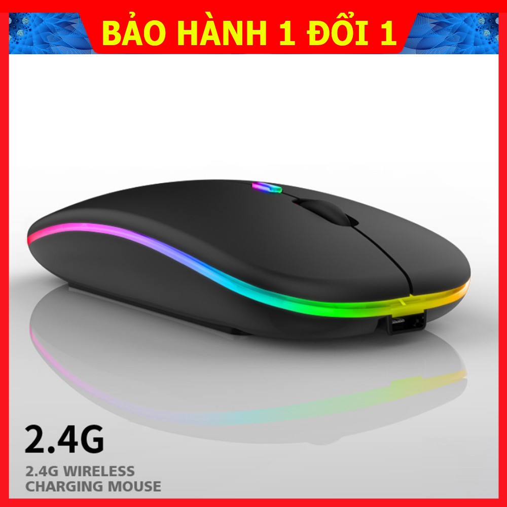 Chuột Không Dây A2 ,Dùng Pin Sạc, Click Không Gây Tiếng Ồn, Khoảng Cách Tín Hiệu 10-20m | BigBuy360 - bigbuy360.vn