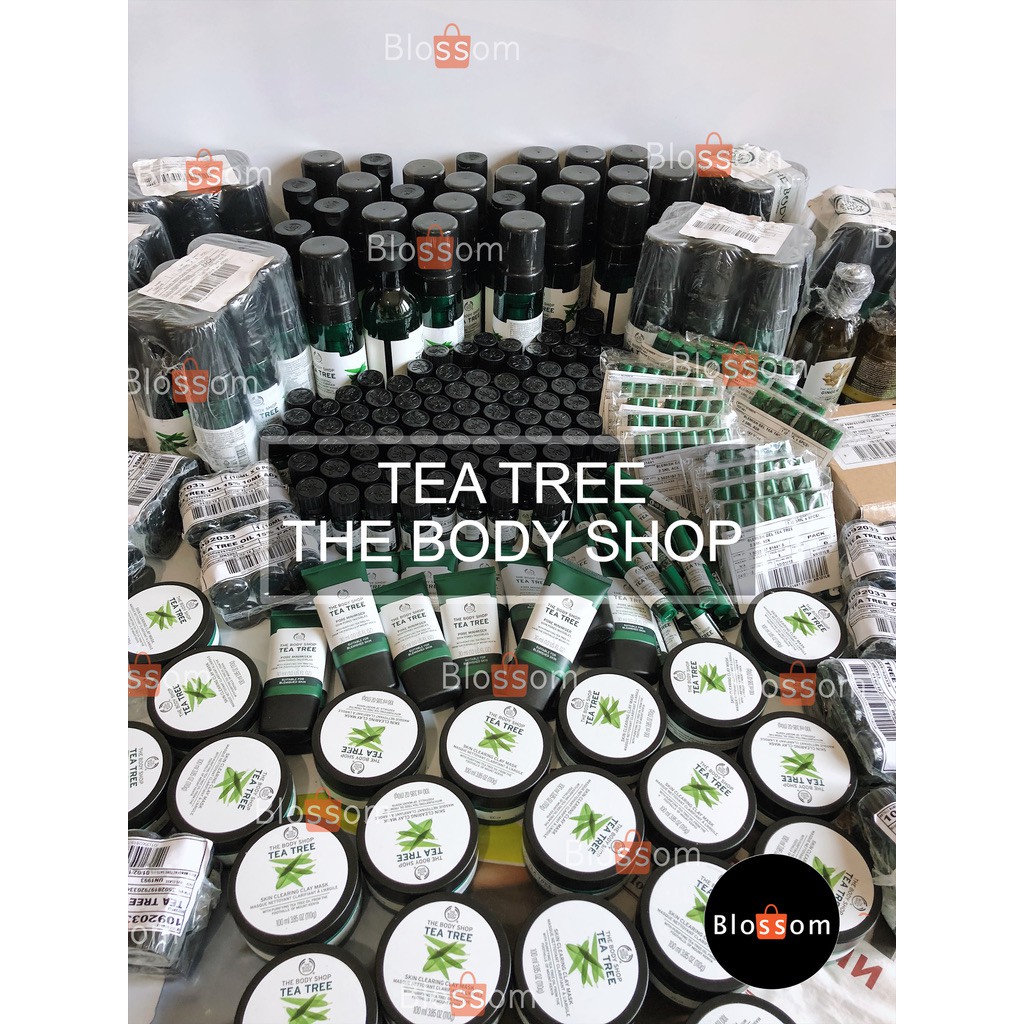 60ml/250ml Gel rửa mặt Tea tree clearing facial wash the body shop | BigBuy360 - bigbuy360.vn