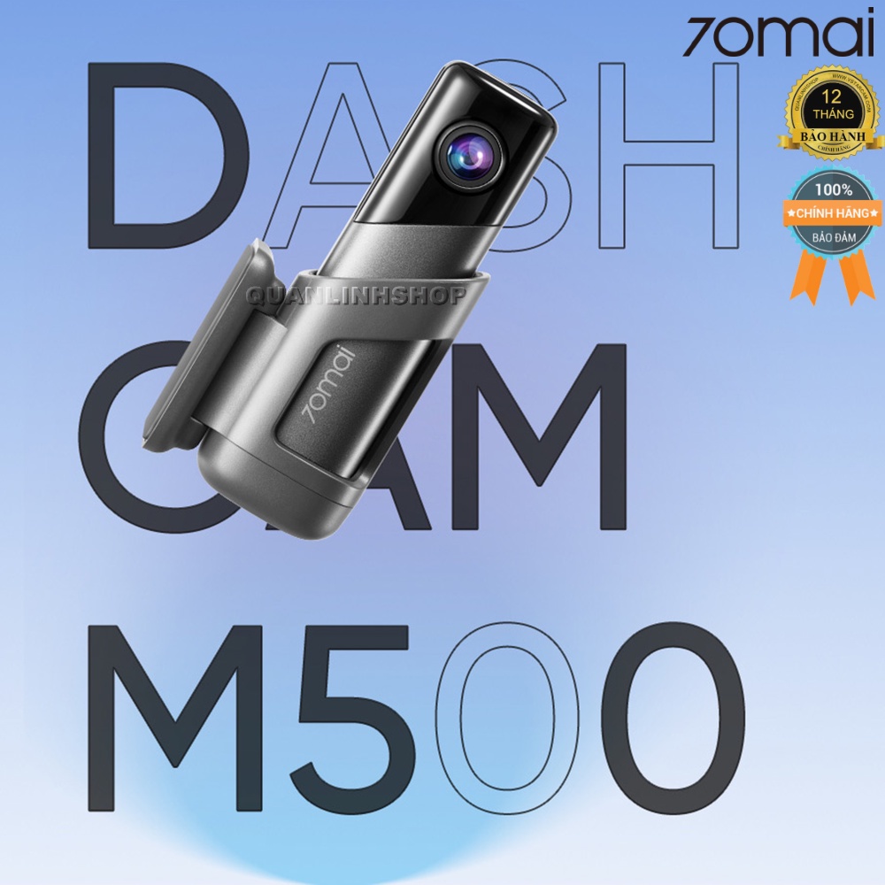 Camera hành trình 70mai Dash Cam M500 - Phiên bản Quốc tế