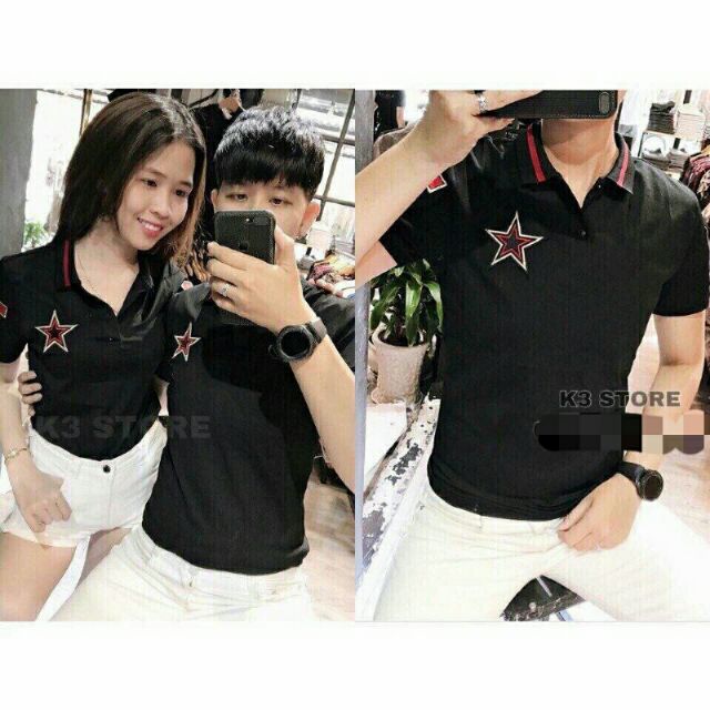 Áo cổ cặp đôi thời trang SN074 ACC014
