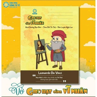 Vở ô li Gieo hạt cùng vĩ nhân