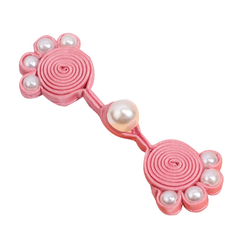 Nút Thắt Thêu Hình Dấu Chân Mèo Phong Cách Trung Hoa Độc Đáo