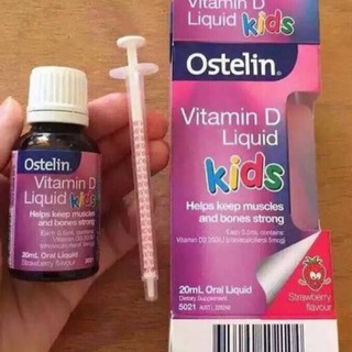 VITAMIN D OSTELIN LIQUID KIDS DẠNG NƯỚC