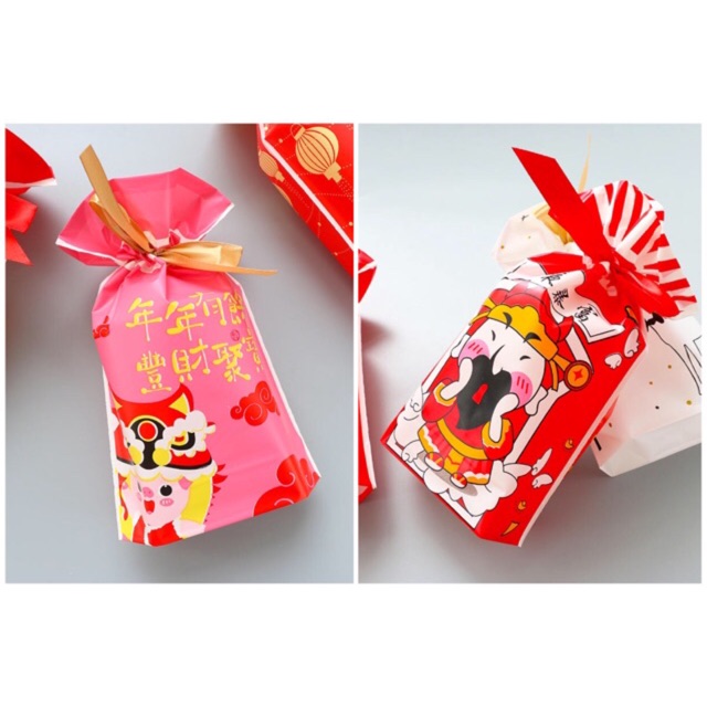 Túi xinh mẫu tết đựng quà