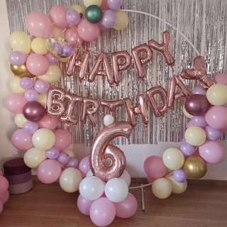 Set bóng chữ Happy Birthday