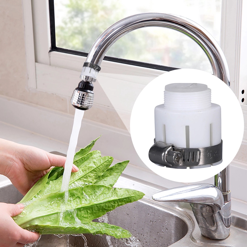 Khớp Nối Cố Định Vòi Nước Bằng Silicone Bền Bỉ Tiện Dụng Cho Nhà Bếp
