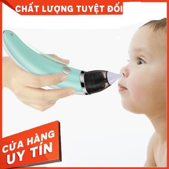 [XẢ KHO+FREE SHIP Máy Hút Mũi Đầu Mềm Cầm Tay Thông Minh Little Bees Pin Sạc Cho Bé