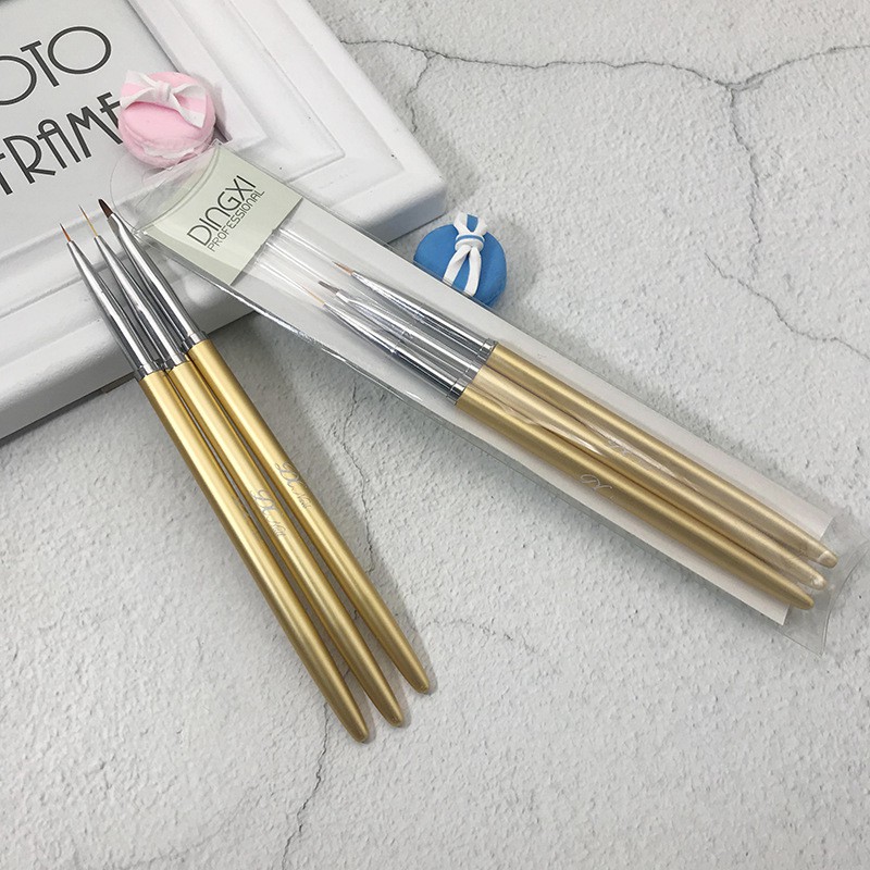 Bộ Bút Cọ DingXi Vẽ Móng Tay Cao Cấp Japan Nail Art Brush