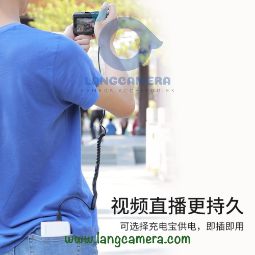 Pin Ảo Dummy Battery Canon LP-E17 Cổng Type C - Hiệu Kingma