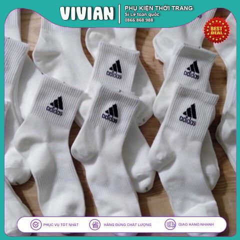 Tất Nam, Tất Nữ 💥RẺ VÔ ĐỊCH💥Vớ Adidas Cổ lửng, Hàng Xuất Dư, Cotton ngăn mùi hôi và không gây khó chịu với da