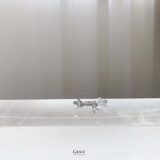 Nhẫn bạc Grace - Serena