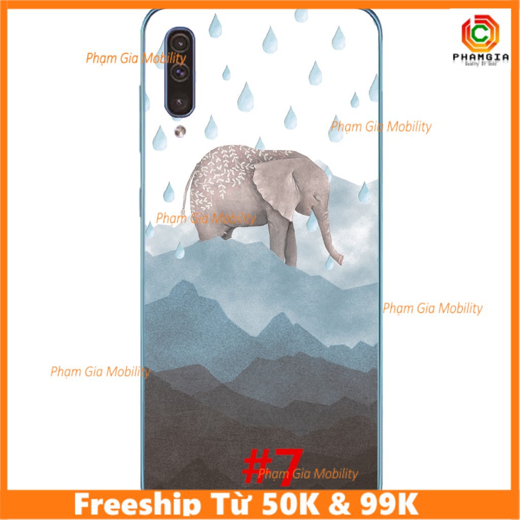 Ốp lưng dẻo in hình dễ thương Samsung Galaxy A70 A50 A40 A30 A20 A10