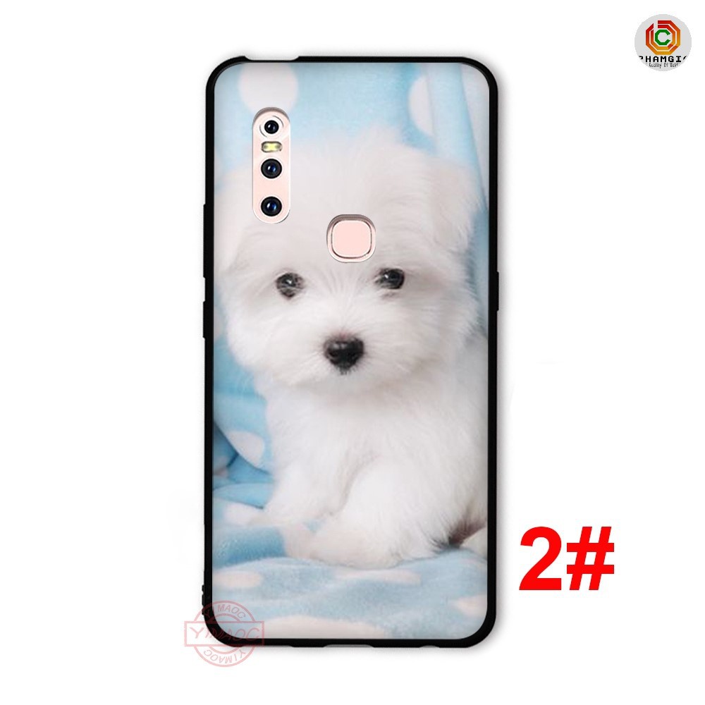 Ốp lưng Silicon in hình cún cưng, chó cưng các loại Vivo V15 V11 V9 V7 Plus V5s Y85 Y81s Y55 Y53 Y67 Y75