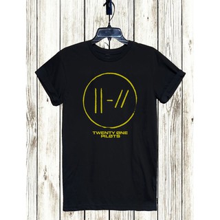 Áo thun nam in chữ Twenty One pilots cá tính