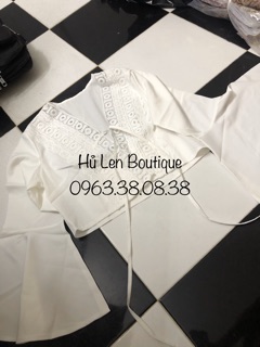 ÁO CROP TAY LOE (KÈM HÌNH THẬT)