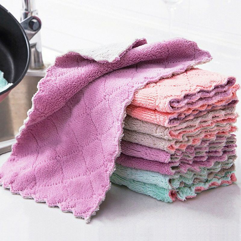 Khăn lau đa năng vi sợi siêu thấm hút