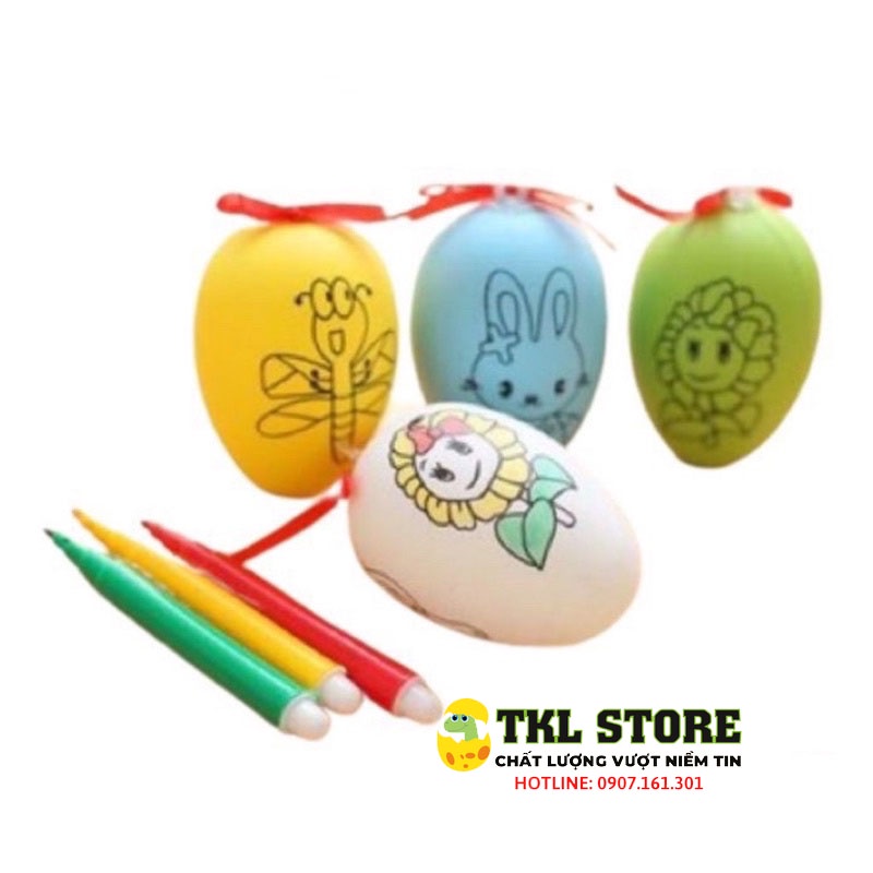 Đồ chơi trẻ em, trứng tô màu, đồ chơi tô màu cho bé thỏa sức sáng tạo - TKL STORE