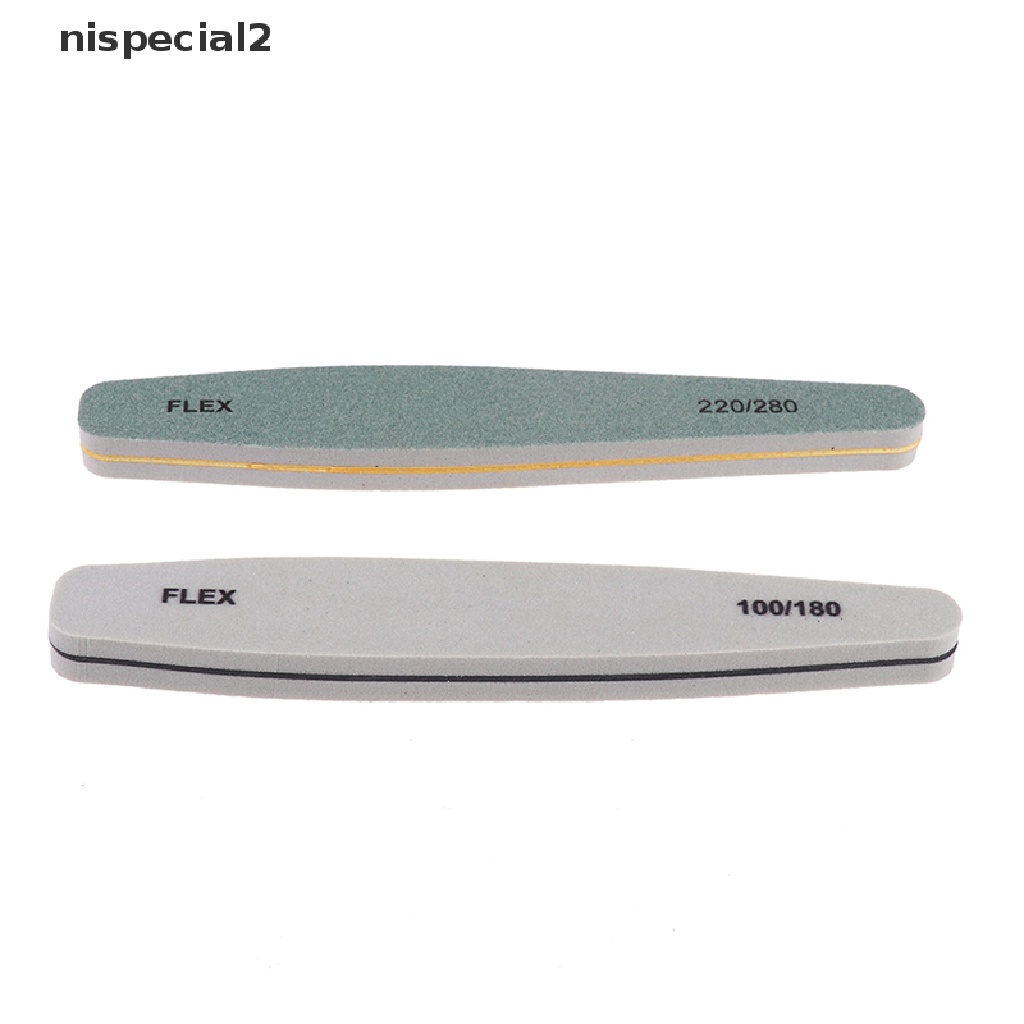 [nispecial2] 1Pcs Diamond Nail File Blocks Sponge Nail Polish Buffing Sanding Buffer Files [new]
