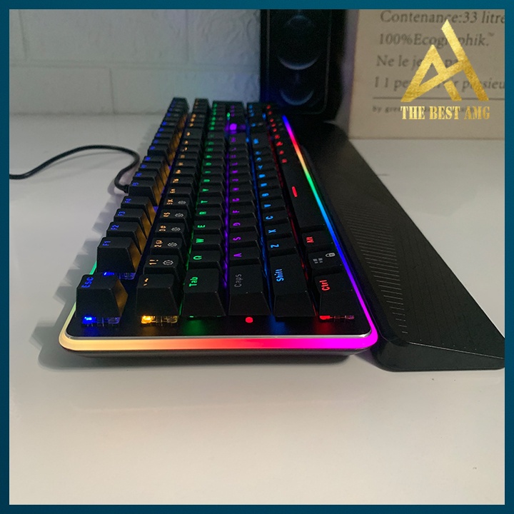 Bàn Phím Cơ Máy Tính PC Gaming LED RGB Đổi Màu ROYAL KLUDGE RK919 Chơi Game Laptop Keyboard Có Dây
