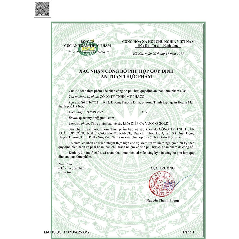 Diếp Cá Vương GOLD - Hỗ trợ Táo Bón Cho Bé - Dạng siro ngọt 20 ống x 10ml