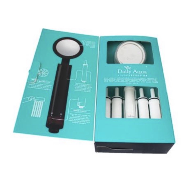 Combo Premium Aqua daily (01 vòi sen và 05 lõi lọc)