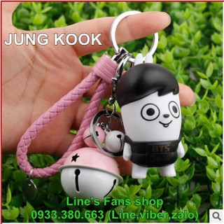 Móc khóa BTS (KM tặng Sticker & hình xăm BT21 BTS, khách chọn mẫu)