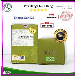 Giảm cân Slimming Care X3 (Mẫu Mới Hộp 30viên)