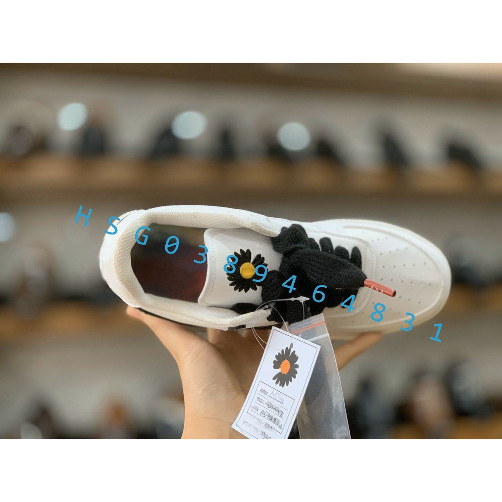 ✅[ Full Box + Bill ] Giày Sneaker Hoa Cúc sọc đen Sơn Đế Cao Cấp Full Size Nam Nữ