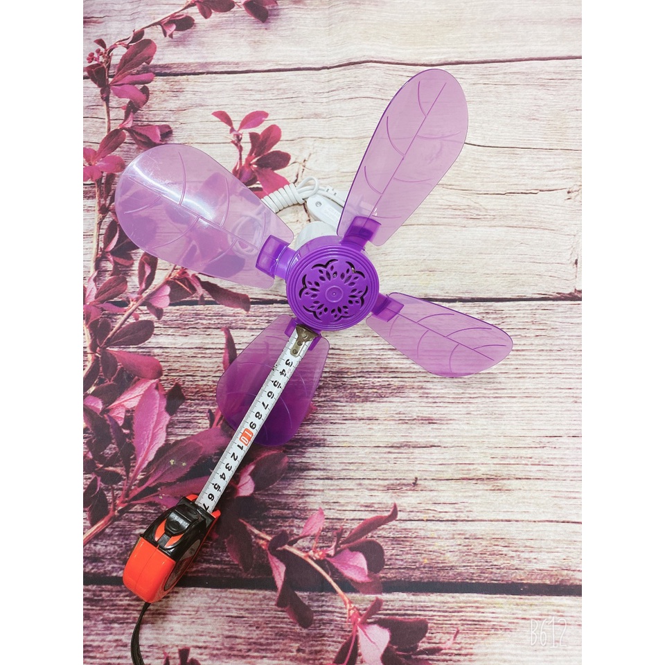 Quạt trần màn mini 5 cánh đẹp mắt