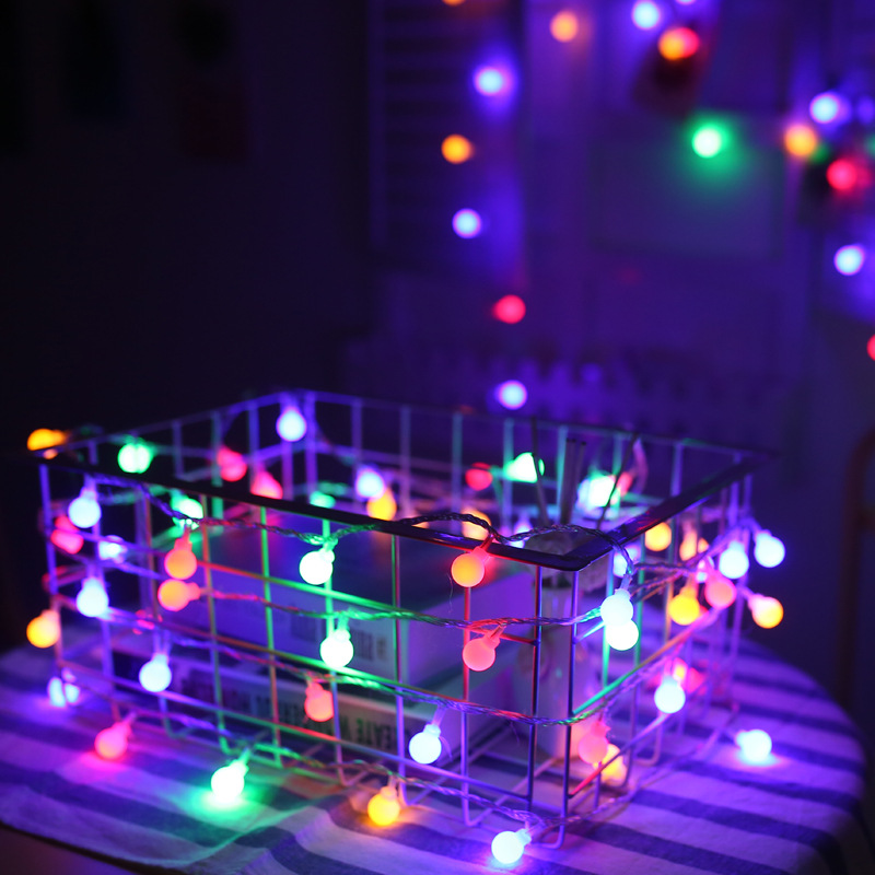 Dây đèn led trang trí giáng sinh sử dụng pin độc đáo