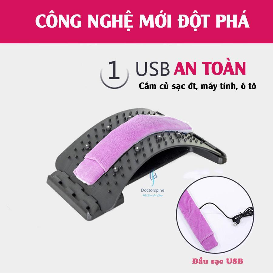 Khung nắn chỉnh cột sống diện chẩn từ chườm nóng - Thảo Dược trị liệu đau mỏi lưng nhanh hơn,cải thiện thoái hóa,..