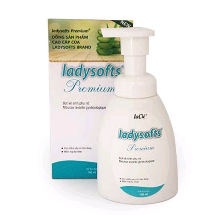 Bọt rửa phụ khoa cao cấp Ladysoft Premium ( 100ml - 250ml)