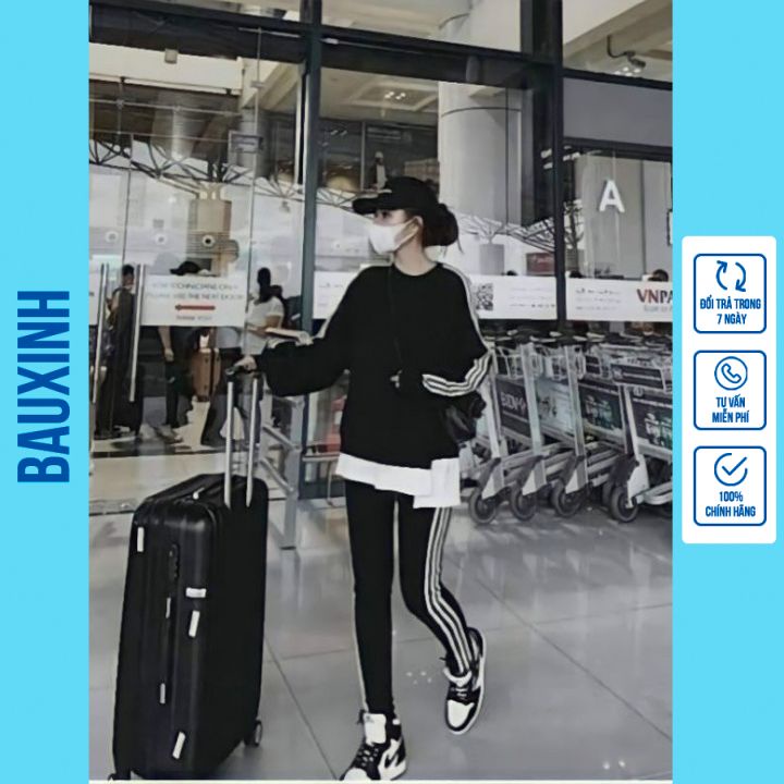 BỘ BẦU THU ĐÔNG KẾT HỢP SAU SINH CHẤT NỈ ẤM - BỘ SAU SINH DÀI TAY THỂ THAO THIẾT KẾ TIỆN LỢI