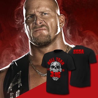Niah ///áo thun wwe - stone cold steve austin!！！