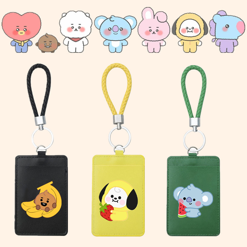 Bao da đựng thẻ hình các nhân vật BT21 BTS