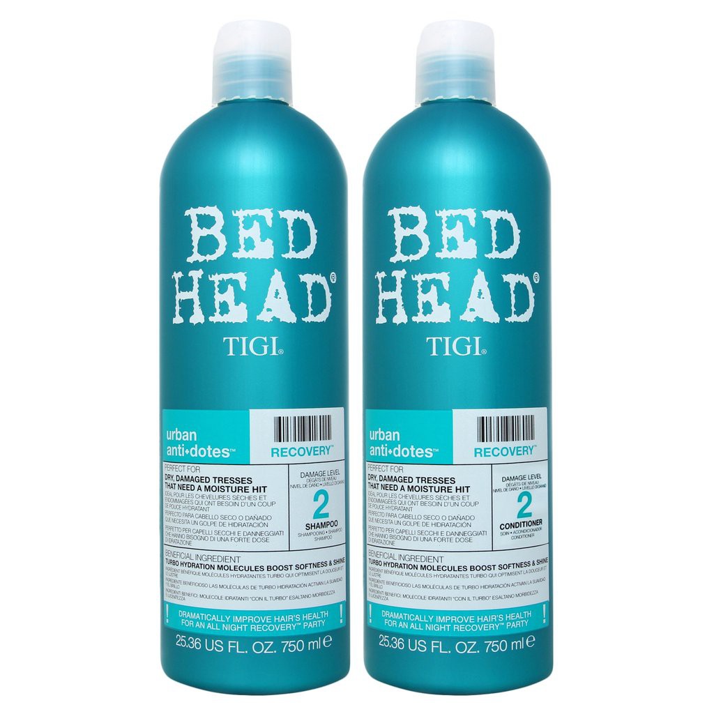 Cặp Dầu Gội Xả TIGI Bed Head 750ml x 2